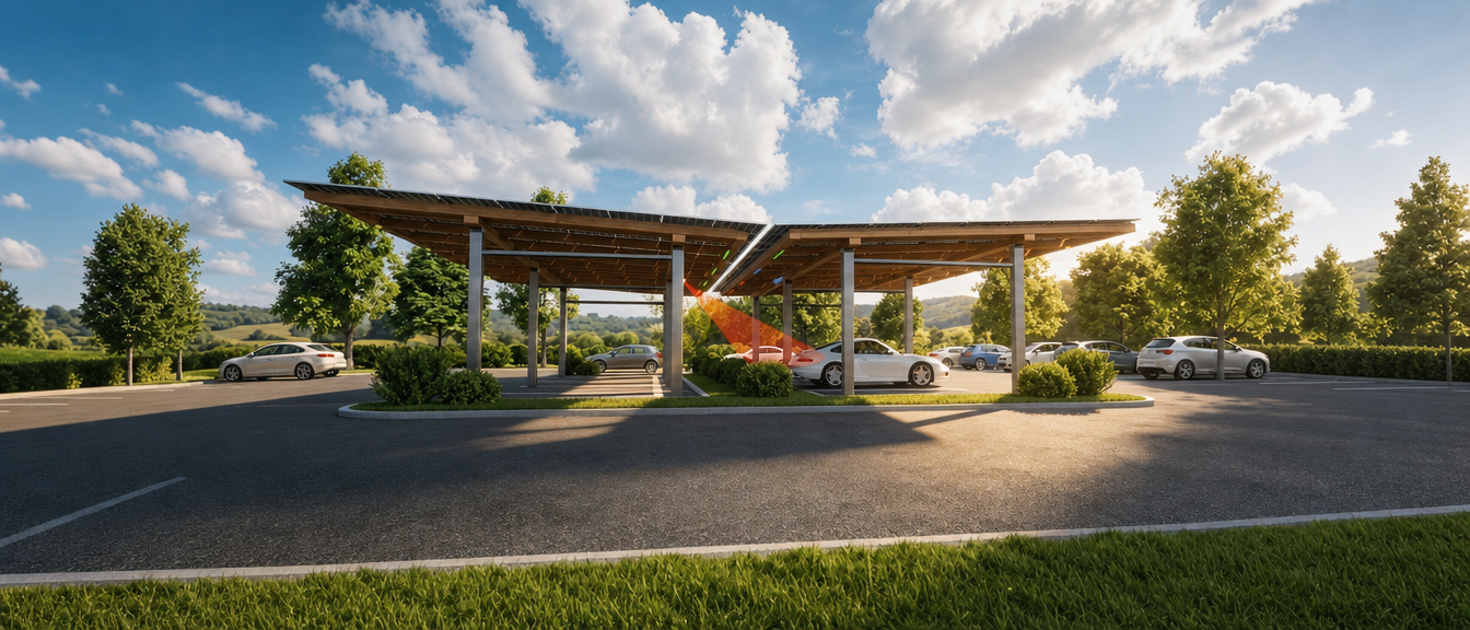 Comfort Parking PV-Carport visual